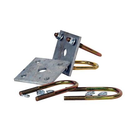 C.E. Smith Pkg Axle Tie Plate Kit, 1-3/4 in., Round 23000